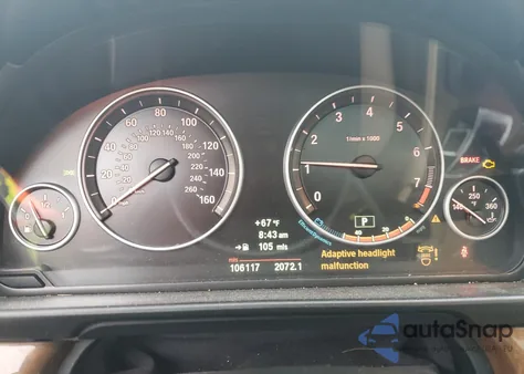 2012 BMW 528 Xi z USA, uszkodzony, nr VIN WBAXH5C52CDW09564